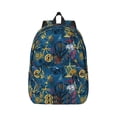thumbnail image 1 of Balery Halloween Elements Vintage Canvas Backpack for Men and Women - Large Capacity, Durable Travel Laptop Bag for School, Work, Hiking, and Outdoor Activities, 1 of 7