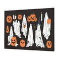 thumbnail image 1 of Balery Halloween Ghosts And Pumpkins Pattern Canvas Decorative Picture – 30x40in Premium Wall Art, Modern Canvas Print for Home Decor（Horizontal）, 1 of 6