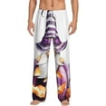 thumbnail image 1 of Balery Halloween Gnome With Pumpkins print Men's Pajama Pants,Ultra Lightweight Pjs,Lounge Pant-X-Large, 1 of 9