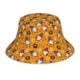 thumbnail image 1 of Balery Halloween Witches Gnome Sun Hats for Men Women Bucket Hat UPF 50+ Buckey Hat Boonie Hat Foldable UV Protection Hiking Beach Fishing Summer, 1 of 9