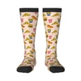 thumbnail image 1 of Balery Hamburger Pizza Coke Printed Novelty Socks Men's Women's Crew Socks Sports Socks Knee High Socks Cotton Socks Quirky and Cool Socks, 1 of 9