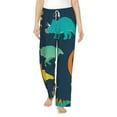 thumbnail image 1 of Balery Hand Drawn Seamless print Women's Pajama Pants,Ultra Lightweight Pjs,Lounge Pant-Small, 1 of 9