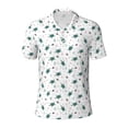 thumbnail image 1 of Balery Hand Drawn Turtle Printed Men’s Short Sleeve Polo Shirt, Midweight Men's Shirt,Golf Polo shirts -X-Large, 1 of 9