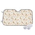 thumbnail image 1 of Balery Happy Easter Print Car Windshield Sun Shade,Windshield Sunshade for Car Pickup Truck SUV Accessories-, 1 of 7