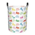 thumbnail image 1 of Balery Happy Easter Rabbit Round Laundry Basket with Handles Waterproof Freestanding Laundry Hamper for Clothes Toys in the Dorm and Family-Medium, 1 of 8