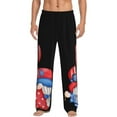thumbnail image 1 of Balery Happy Independence Day Gnome print Men's Pajama Pants,Ultra Lightweight Pjs,Lounge Pant-X-Large, 1 of 9
