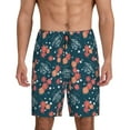 thumbnail image 1 of Balery Happy Mother's Day Men's Cotton Knit Pajama Shorts Waistband & Pockets,Short Pajama Pants-X-Large, 1 of 8