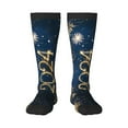 thumbnail image 1 of Balery Happy New Year 2024 (3) Fun Novelty Socks Men'S Women'S Crew Socks Funny Crazy Novelty Socks Quirky And Cool Socks, 1 of 9