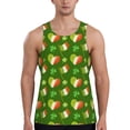 thumbnail image 1 of Balery Happy St. Patrick's Day Pattern Men's Workout Tank Top Gym Muscle Tee Fitness Bodybuilding Sleeveless T Shirt Quick Dry Fit Muscle Tank Top Slim-Fit Tank-X-Large, 1 of 7
