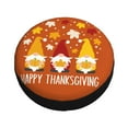 thumbnail image 1 of Balery Happy Thanksgiving Three Gnomes Tire Covers - Tough Tire Wheel Protector for Truck, SUV, Trailer, Camper, RV -15 inch, 1 of 8