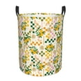 thumbnail image 1 of Balery Hawaii Palms Round Laundry Basket with Handles Waterproof Freestanding Laundry Hamper for Clothes Toys in the Dorm and Family-, 1 of 8