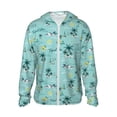 thumbnail image 1 of Balery Hawaiian Style Men's Women's UPF 50+ Sun Protection Lightweight Hoodie Performance Long Sleeve Shirt for Fishing Running-, 1 of 9