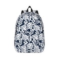 thumbnail image 1 of Balery Hawaiian Style Vintage Canvas Backpack for Men and Women - Large Capacity, Durable Travel Laptop Bag for School, Work, Hiking, and Outdoor Activities, 1 of 7