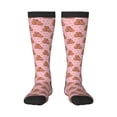 thumbnail image 1 of Balery Heart Capybara Printed Novelty Socks Men's Women's Crew Socks Sports Socks Knee High Socks Cotton Socks Quirky and Cool Socks, 1 of 9