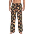 thumbnail image 1 of Balery Heart print Men's Pajama Pants,Ultra Lightweight Pjs,Lounge Pant-XX-Large, 1 of 9