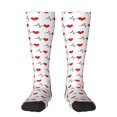 thumbnail image 1 of Balery Heartbeat Symbol Fun Novelty Socks Men'S Women'S Crew Socks Funny Crazy Novelty Socks Quirky And Cool Socks, 1 of 9