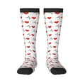 thumbnail image 1 of Balery Heartbeat Symbol Fun Novelty Socks Men'S Women'S Crew Socks Funny Crazy Novelty Socks Quirky And Cool Socks, 1 of 9