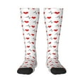 thumbnail image 1 of Balery Heartbeat Symbol Fun Novelty Socks Men'S Women'S Crew Socks Funny Crazy Novelty Socks Quirky And Cool Socks, 1 of 9