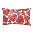 thumbnail image 1 of Balery Hearts Bedding Queen Pillow Cases - Envelope Closure - Soft Brushed Microfiber Fabric - Shrinkage and Fade Resistant Pillow Cases-16"x24", 1 of 9