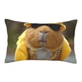 thumbnail image 1 of Balery Heavy Metal Style Guinea Pig Bedding Queen Pillow Cases - Envelope Closure - Soft Brushed Microfiber Fabric - Shrinkage and Fade Resistant Pillow Cases-14"x20", 1 of 6