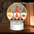 thumbnail image 1 of Balery Hello Fall Gnomes Pattern Acrylic Night Light Gift with 3 Color ModesTouch-Sensitive LED Lamp Perfect Gift for Mother's Day, Birthday, or Christmas, 1 of 9