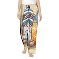 thumbnail image 1 of Balery Hello Summer Cute Gnome print Women's Pajama Pants,Ultra Lightweight Pjs,Lounge Pant-X-Large, 1 of 9