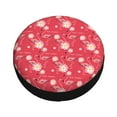thumbnail image 1 of Balery Hello Summer Flamingo Tire Covers - Tough Tire Wheel Protector for Truck, SUV, Trailer, Camper, RV -17 inch, 1 of 8