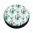thumbnail image 1 of Balery Hello Summer Tire Covers - Tough Tire Wheel Protector for Truck, SUV, Trailer, Camper, RV -17 inch, 1 of 8