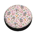 thumbnail image 1 of Balery Hello Summer With Gnome Tire Covers - Tough Tire Wheel Protector for Truck, SUV, Trailer, Camper, RV -14 inch, 1 of 8