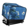 thumbnail image 1 of Balery Hibiscus Flowers Calm Water Pattern Oven Cover Kitchen Bread Machine Protector, 4 Slice Toaster Cover for Home, Anti Dust Fingerprint Coaster Cover, 1 of 7
