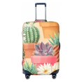 thumbnail image 1 of Balery High Detail Succulent And Cactus Luggage Cover Protector, Scratch And Dirt Resistant, Fits 18-32 Inch Luggage - Small, 1 of 9