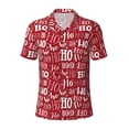 thumbnail image 1 of Balery Ho Funny Christmas Printed Men’s Short Sleeve Polo Shirt, Midweight Men's Shirt,Golf Polo shirts -4X-Large, 1 of 8