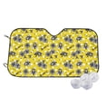 thumbnail image 1 of Balery Honeybee Print Car Windshield Sun Shade,Windshield Sunshade for Car Pickup Truck SUV Accessories-, 1 of 7