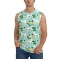 thumbnail image 1 of Balery Horse And Flower Men's Sleeveless Muscle Shirts Workout Tank Top, Moisture Wicking, Odor Protection-, 1 of 1