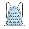 thumbnail image 1 of Balery Husky Head Pattern Drawstring Backpack Bag Sport Gym Sackpack Cinch Bags Pattern Drawstring Backpack Bag Sport Gym Sackpack Cinch Bags -Medium, 1 of 6