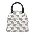 thumbnail image 1 of Balery Indian Elephant Pattern Lunch Bag Women, Lunch Box, Lunch Bag, Small Leakproof Lunch Tote Large Capacity Reusable Insulated Cooler Lunch Container-One Size, 1 of 6