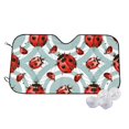 thumbnail image 1 of Balery Insects Print Car Windshield Sun Shade,Windshield Sunshade for Car Pickup Truck SUV Accessories-Small, 1 of 7