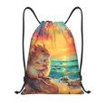 thumbnail image 1 of Balery Island Beach Guinea Pig Pattern Drawstring Backpack Bag Sport Gym Sackpack Cinch Bags Pattern Drawstring Backpack Bag Sport Gym Sackpack Cinch Bags -Small, 1 of 6