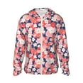 thumbnail image 1 of Balery Japanese Cherry Blossoms Men's Women's UPF 50+ Sun Protection Lightweight Hoodie Performance Long Sleeve Shirt for Fishing Running-X-Large, 1 of 9