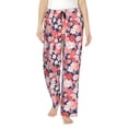 thumbnail image 1 of Balery Japanese Cherry Blossoms print Women's Pajama Pants,Ultra Lightweight Pjs,Lounge Pant-XX-Large, 1 of 9
