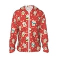 thumbnail image 1 of Balery Japanese Maneki Cats Men's Women's UPF 50+ Sun Protection Lightweight Hoodie Performance Long Sleeve Shirt for Fishing Running-Medium, 1 of 9