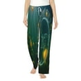 thumbnail image 1 of Balery Jelly Fish print Women's Pajama Pants,Ultra Lightweight Pjs,Lounge Pant-Large, 1 of 9