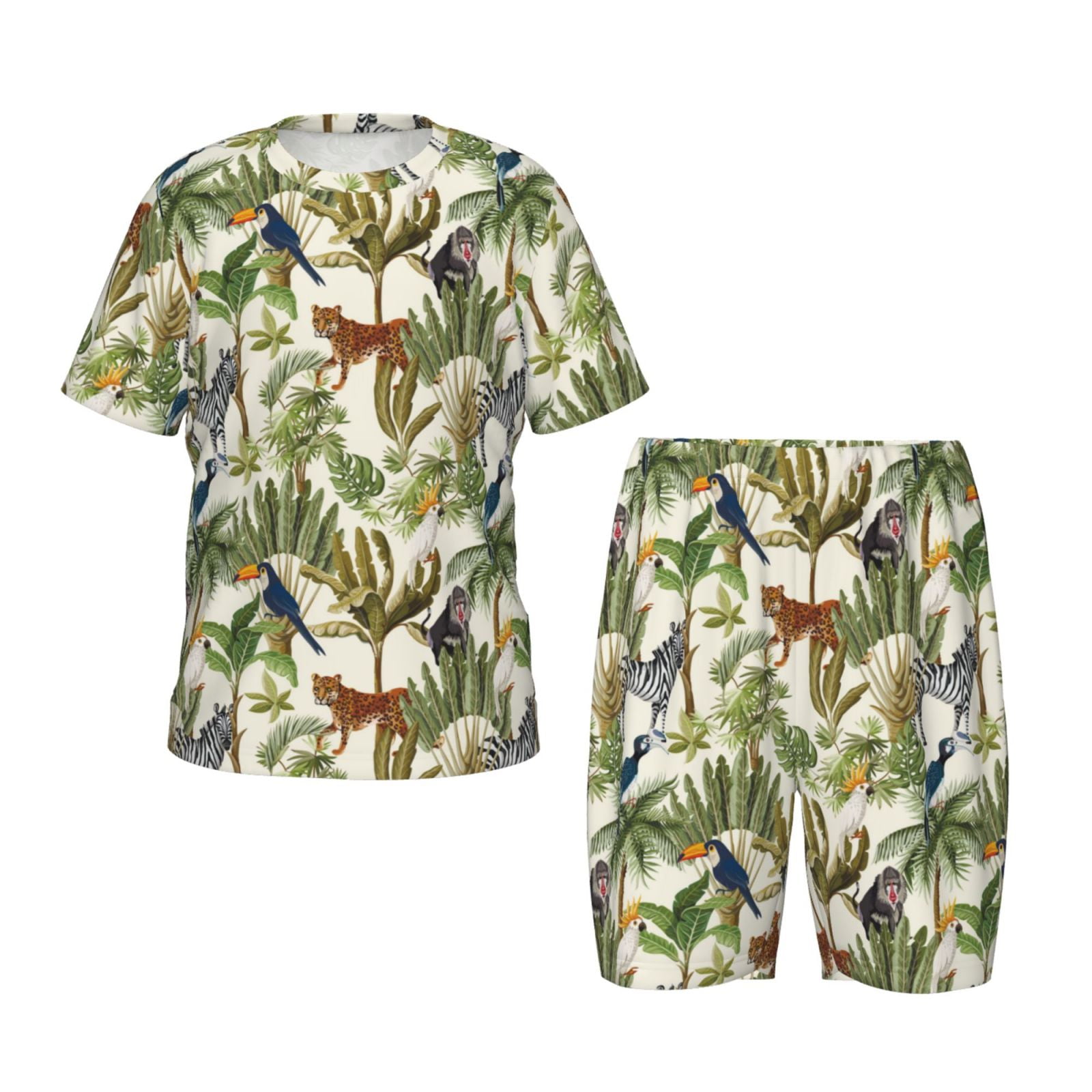 Boys Wild Animals Pajama main image 1