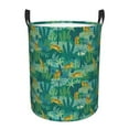 thumbnail image 1 of Balery Jungle Leopard Round Laundry Basket with Handles Waterproof Freestanding Laundry Hamper for Clothes Toys in the Dorm and Family-Medium, 1 of 8