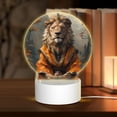 thumbnail image 1 of Balery Jungle Meditating Lion Pattern Acrylic Night Light Gift with 3 Color ModesTouch-Sensitive LED Lamp Perfect Gift for Mother's Day, Birthday, or Christmas, 1 of 9