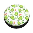 thumbnail image 1 of Balery Kawaii Avocado Tire Covers - Tough Tire Wheel Protector for Truck, SUV, Trailer, Camper, RV -17 inch, 1 of 8