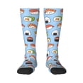thumbnail image 1 of Balery Kawaii Sushi Fun Novelty Socks Men'S Women'S Crew Socks Funny Crazy Novelty Socks Quirky And Cool Socks, 1 of 9