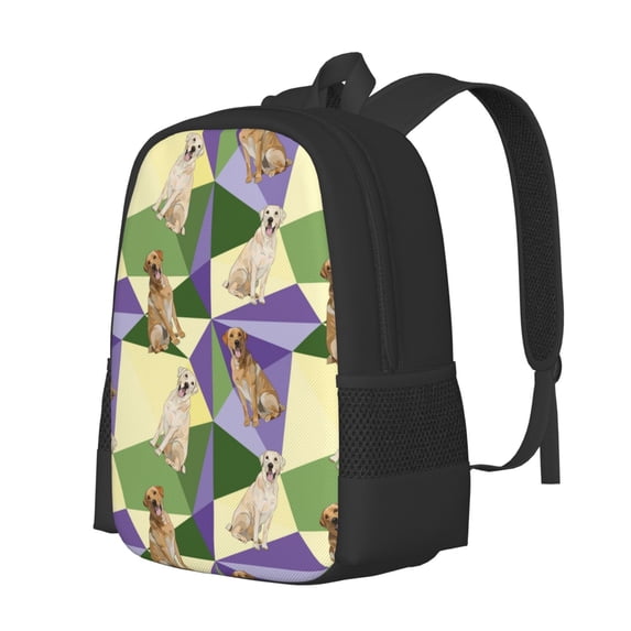 Balery Labrador Retriever Dog Backpack for Men and Women - Durable 600D Oxford Cloth -Large Capacity, Water-Resistant School, Travel, and Hiking Bag