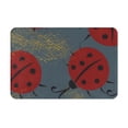 thumbnail image 1 of Balery Ladybug Doormat, Durable Flannel Fabric, Waterproof Stain and Fade Resistant, Low Profile,Indoor Outdoor Door Mats, Easy Clean Patio Entrance Mat, 16x24in, 1 of 9