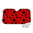 thumbnail image 1 of Balery Ladybug Pattern Print Car Windshield Sun Shade,Windshield Sunshade for Car Pickup Truck SUV Accessories-Medium, 1 of 7